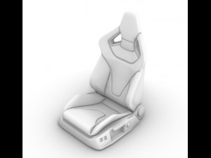 Car seat 2 3D Принт Модель
