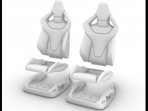 Car seat 2 3D Принт Модель