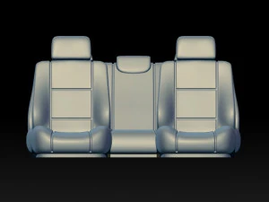 Car chair printing plastic interior salon detail photopolymer hobby 3D Print Model
