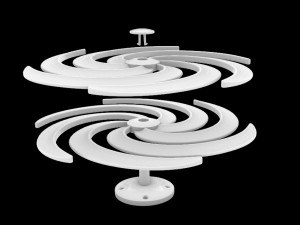 Spiral wall decor 3D-Druckmodell