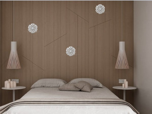Spiral wall decor 3D-Druckmodell