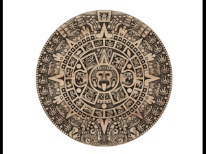 Decor aztec calendar Modelo de impresión 3D