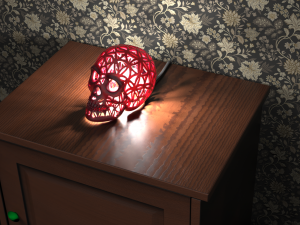 The body of the skull lamp 3D प्रिंट मॉडल
