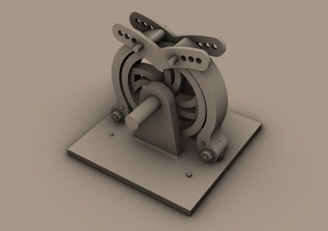 Magnetic generator test 3Dプリントモデル .c4d .max .obj .3ds .fbx .stl .blend 