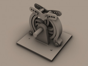 Magnetic generator test 3D Print Model