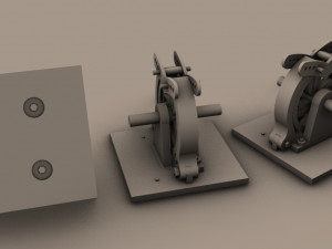 Magnetic generator test 3Dプリントモデル