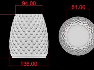 Flower pot geometry 1 3D Print Model