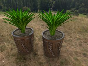 Flower pot abstraction 3D Print Model