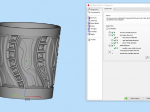 Flower pot abstraction 3D Print Model