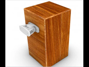 Akustik i&ccedil;in braket 3D Baskı Modeli