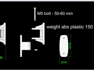 Bracket for acoustics 3D Print Model