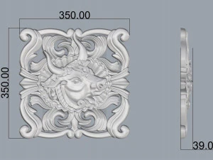 Bull frame 3D Print Model