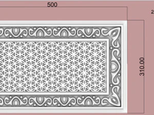Frame pattern 2 3D Print Model