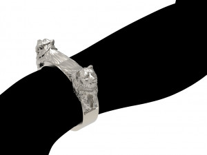 The bears bracelet 3D Print Model