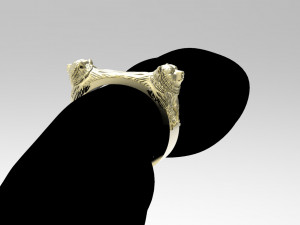 The bears bracelet 3Dプリントモデル