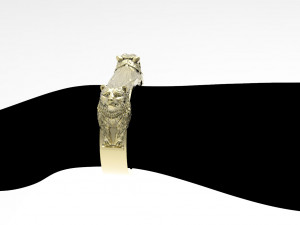 The bears bracelet 3Dプリントモデル