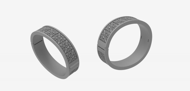 Bracelet patterns 3D 打印模型 .c4d .max .obj .3ds .fbx .stl .blend 