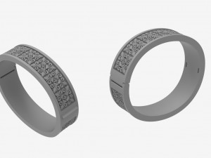 Bracelet patterns 3Dプリントモデル
