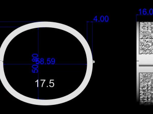 Bracelet patterns 3D Print Model
