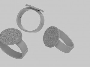 Aztec calendar bracelet 3D Print Model