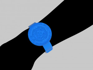 Aztec calendar bracelet 3D Принт Модель