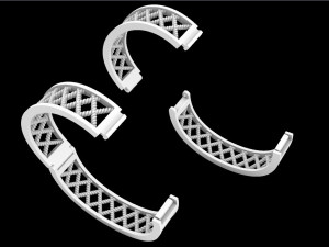 Pigtail bracelet 3Dプリントモデル