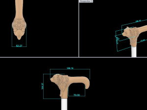 Handle bear 3D Принт Модель
