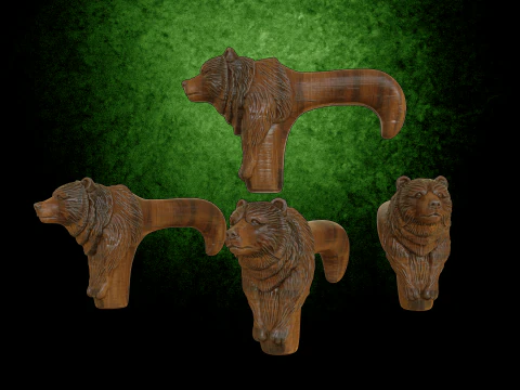 Handle bear 3D Print Model