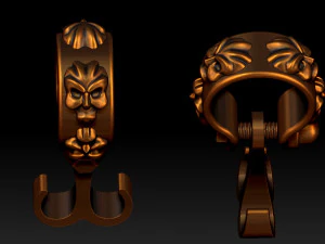 Hook on the bike 3D Print Model