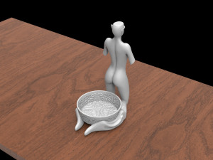 Statuette stand 3D Print Model