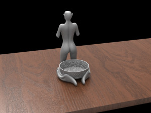 Statuette stand 3D Print Model