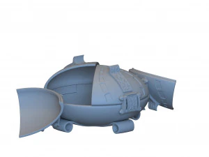The box is round 3D Print Model