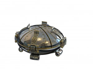 The box is round 3D Print Model