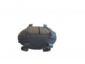 The box is round 3D Print Model