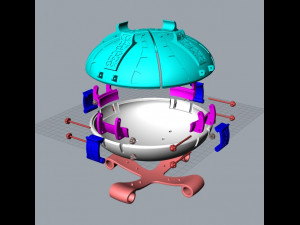 The box is round 3D 프린트 모델