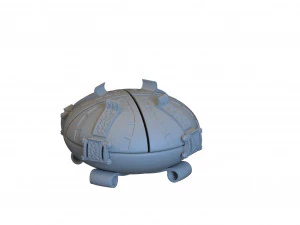 The box is round 3D Print Model