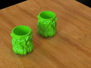 Glass petal 3D Print Model