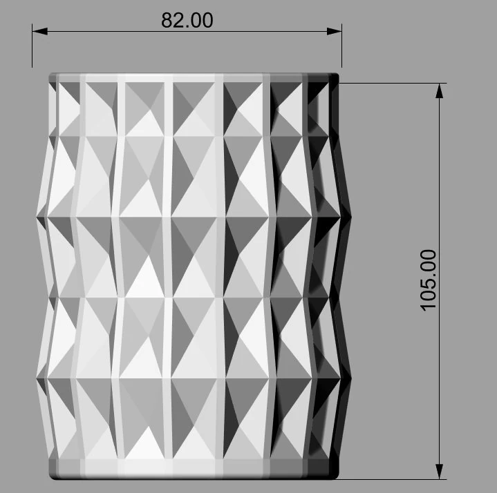 Glass geometry 2 3D Print Model .c4d .max .obj .3ds .fbx .stl .blend 