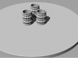 Glass geometry 2 Model Cetak 3D