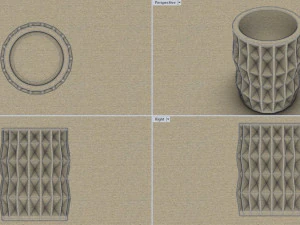 Glass geometry 2 3D Print Model