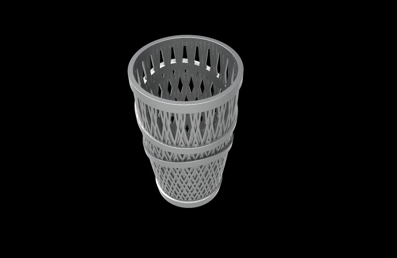2 cups for small things 3D Print Model .c4d .max .obj .3ds .fbx .stl .blend 