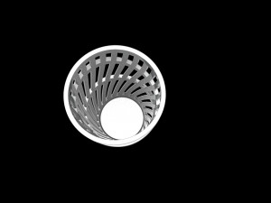 2 cups for small things 3D-Druckmodell