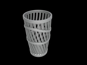 2 cups for small things 3D-Druckmodell