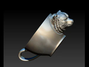 Urso de Copa Modelo de Impressão 3D