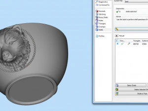 Cup bear 3D Print Model
