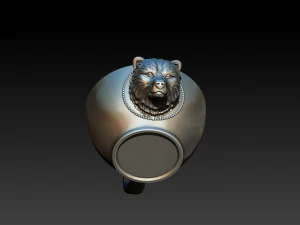 Cup bear 3D Print Model