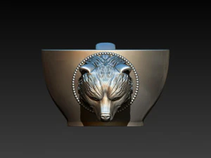 Cup bear 3D Print Model