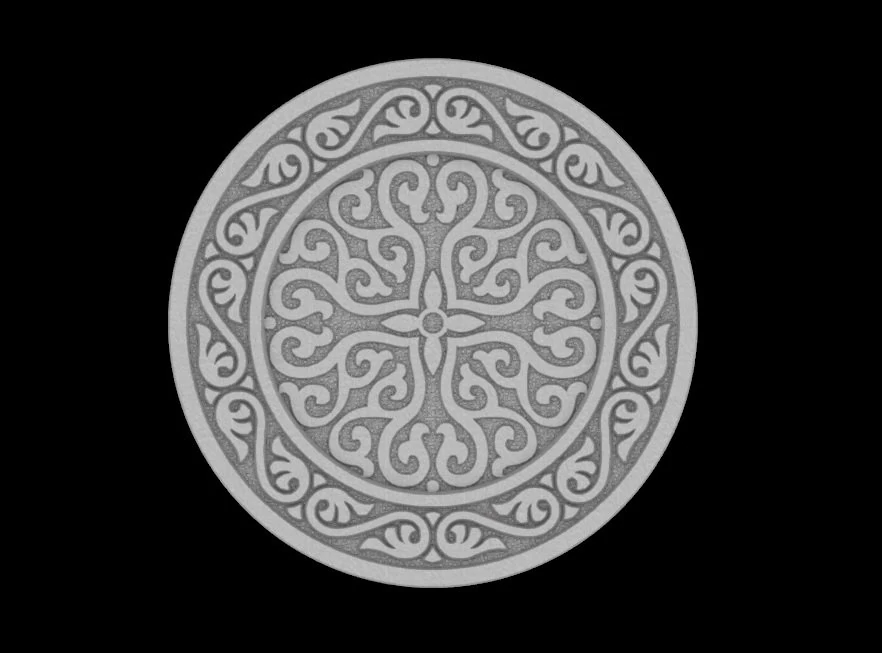 Cup stand pattern 3D Print Model .c4d .max .obj .3ds .fbx .stl .blend