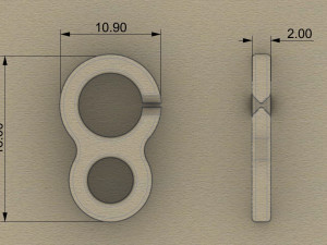 LOCK FASTENER Modello di stampa 3D