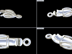 Clasp lock printing plastic printer strap reliable 3D Baskı Modeli